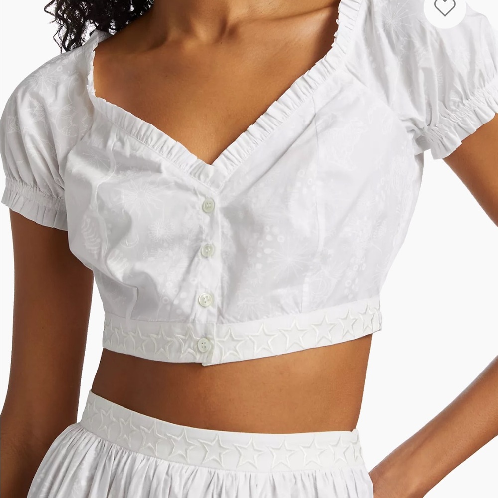 Empirio Sirenuse crop top NWT